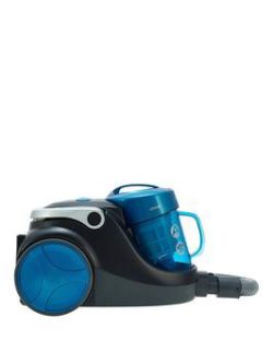 Hoover Blaze Pets Sp71 Bl04001 Bagless Cylinder Vacuum Cleaner - Blue/Black